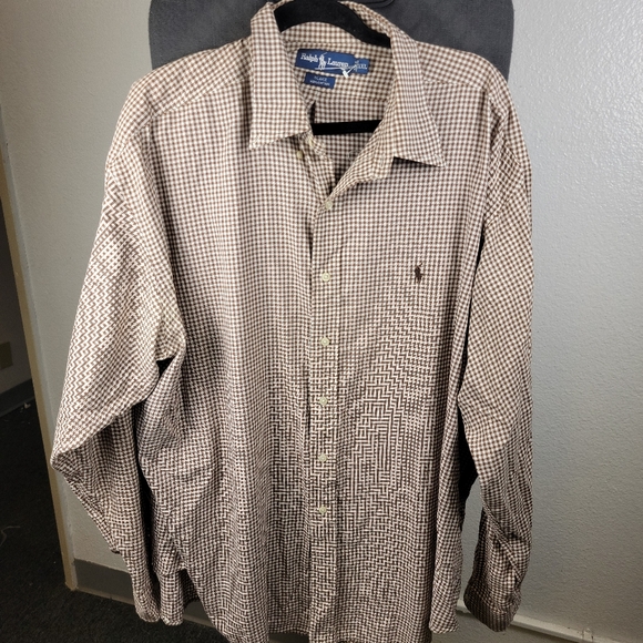 Ralph Lauren Other - Ralph Lauren Brown Casual Button Down Shirt